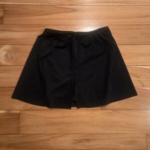 Girls Black Skort